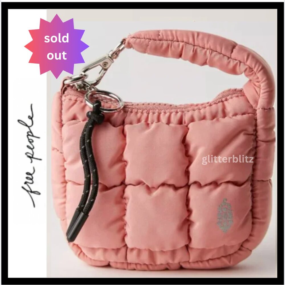 Free People Quilted Micro Pouch